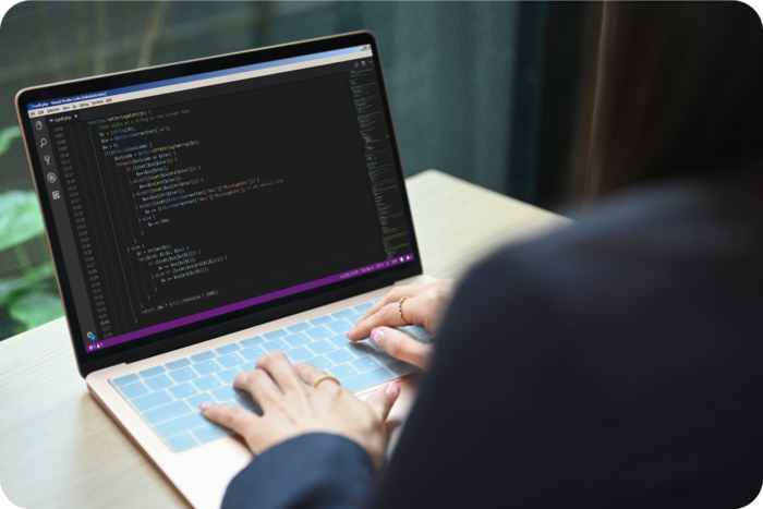 Developer implementing the HeroShop platform